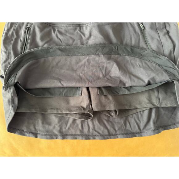 Athleta Fairway Golf Skort 16 Inch Black, XL athletic tennis skirt - Picture 4 of 5